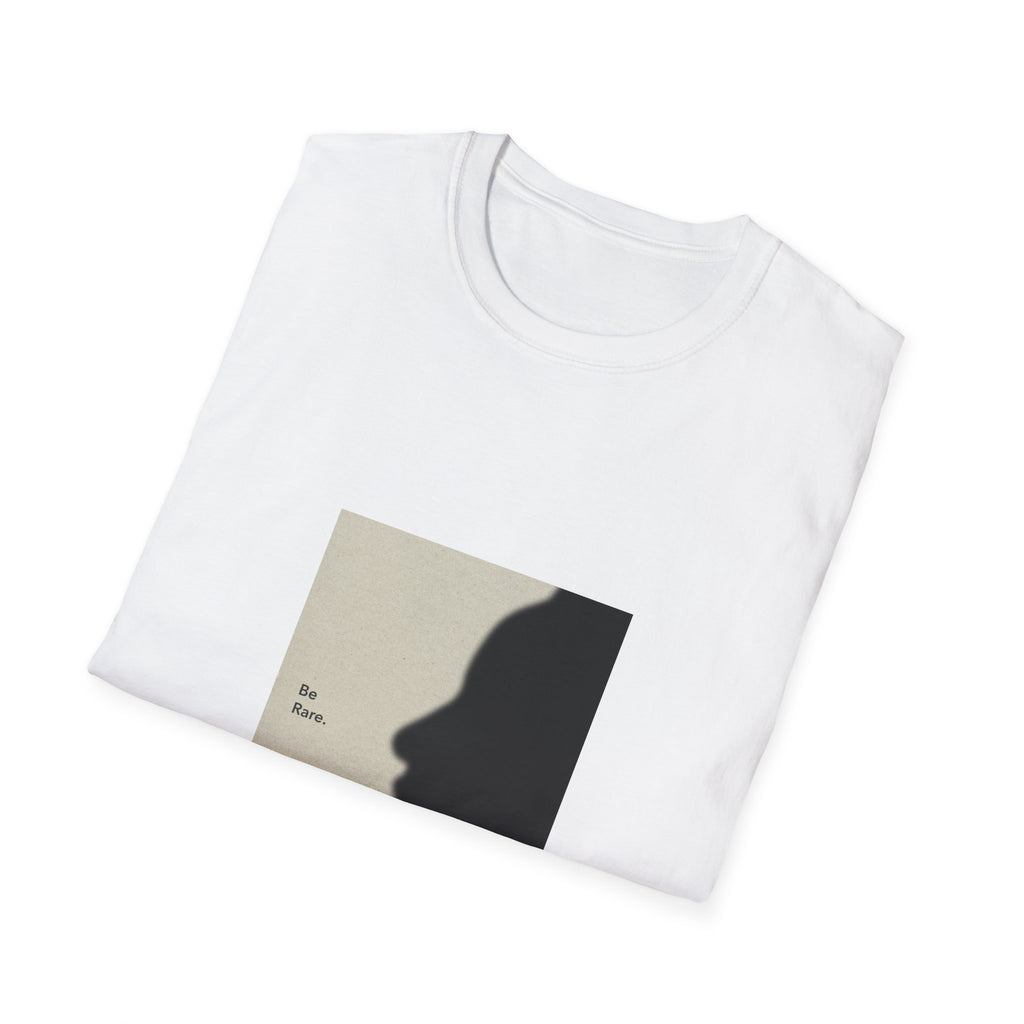 T-Shirt — 'Be Rare' Minimal Silhouette Graphic Tee
