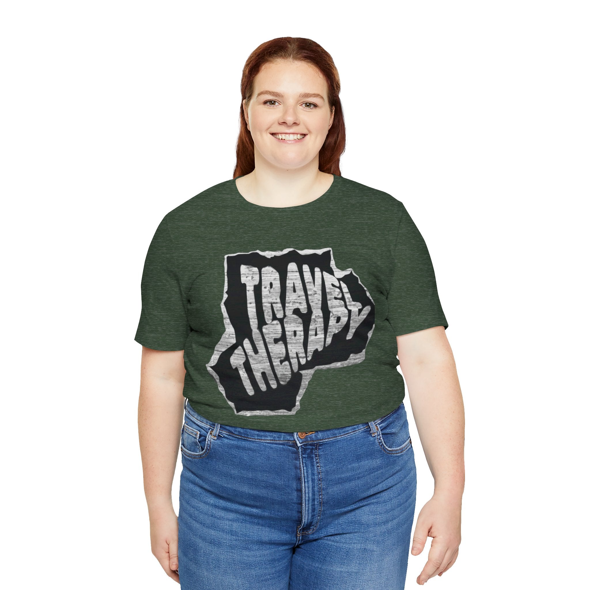 Travel Therapy Tee - Unisex Jersey Short Sleeve T-Shirt