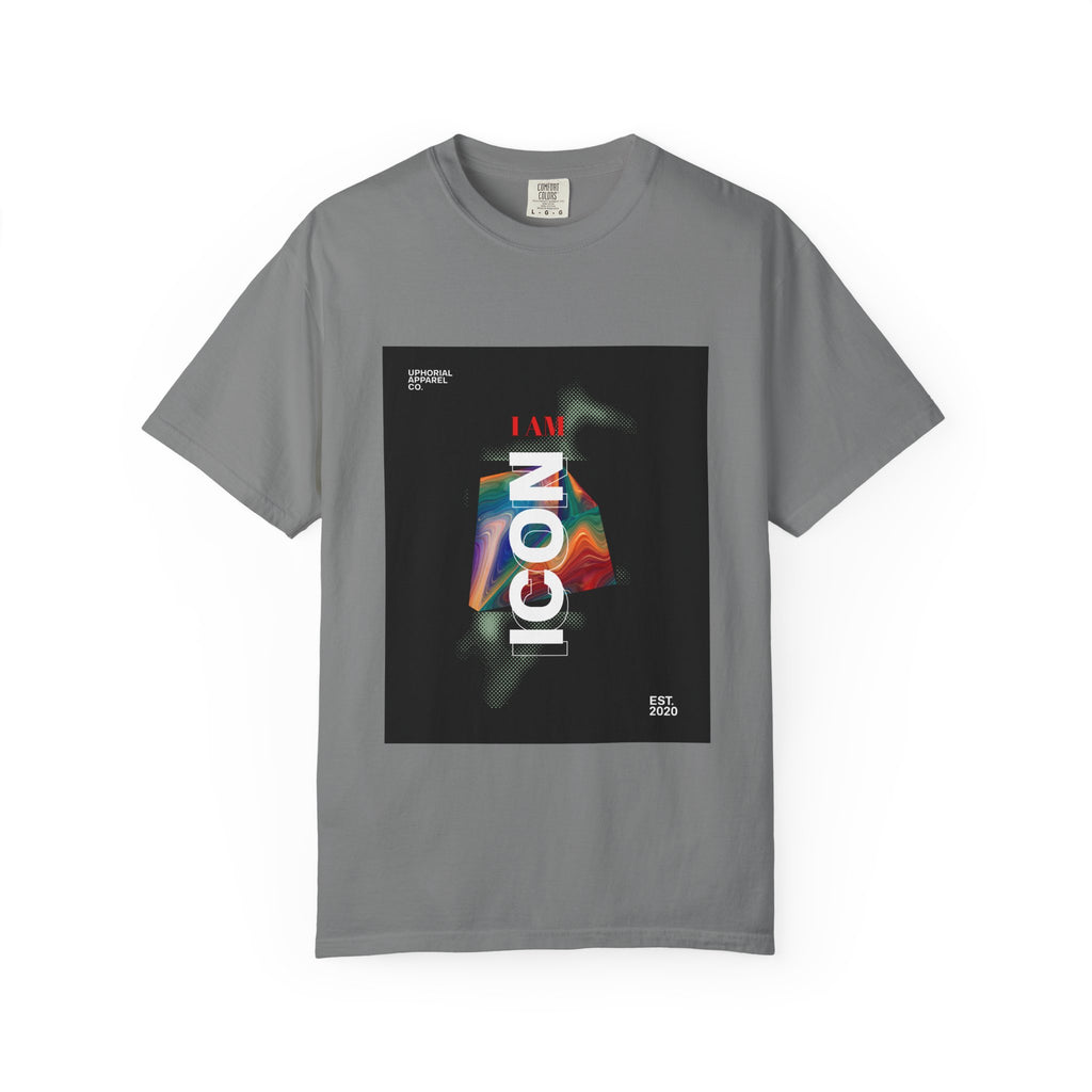 ICON 'I AM Icon' Modern Streetwear Graphic T-Shirt | Uphorial