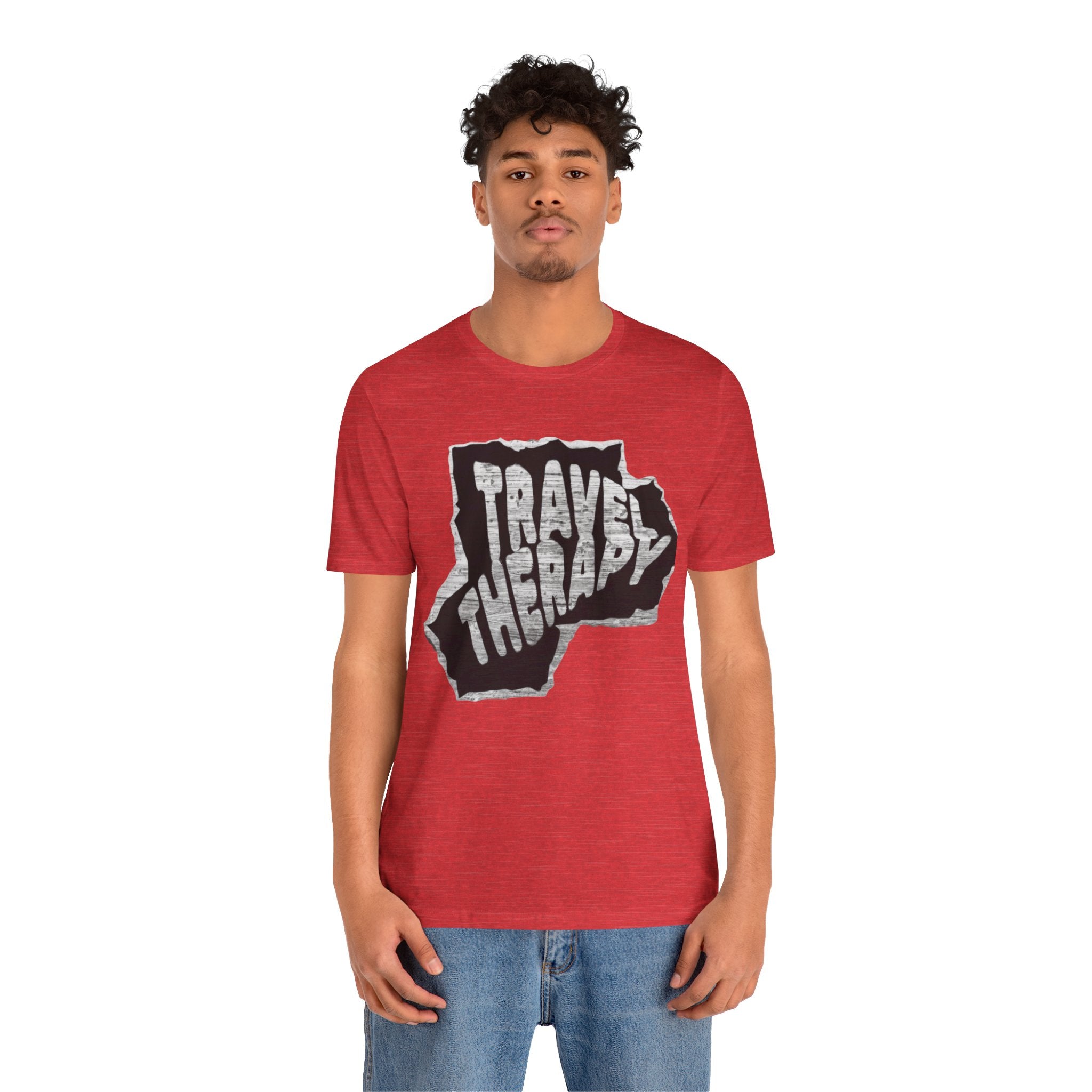 Travel Therapy Tee - Unisex Jersey Short Sleeve T-Shirt