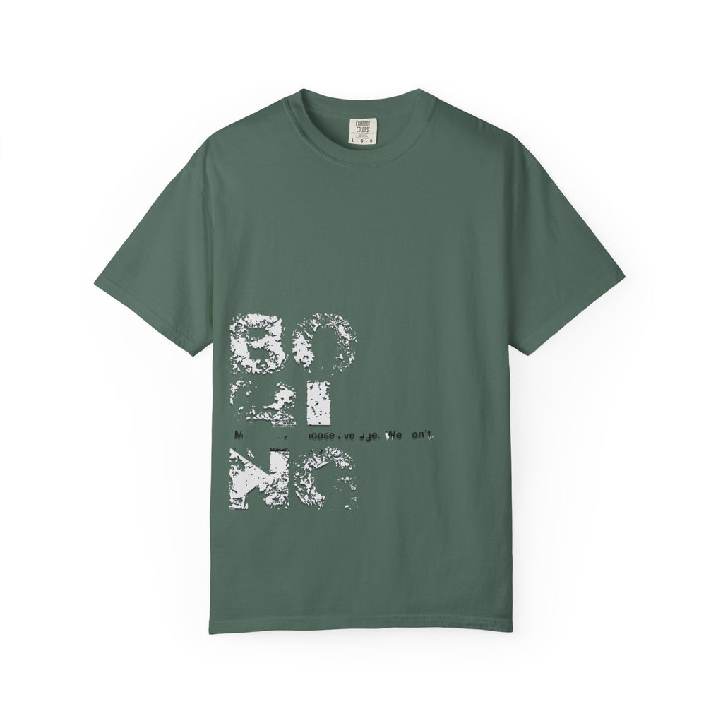 Abstract Floral 'Breathe' Tee — Minimal Graphic T-Shirt