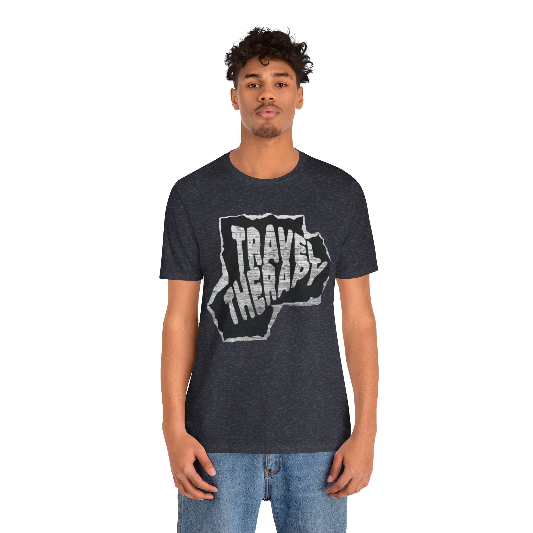 Travel Therapy Tee - Unisex Jersey Short Sleeve T-Shirt