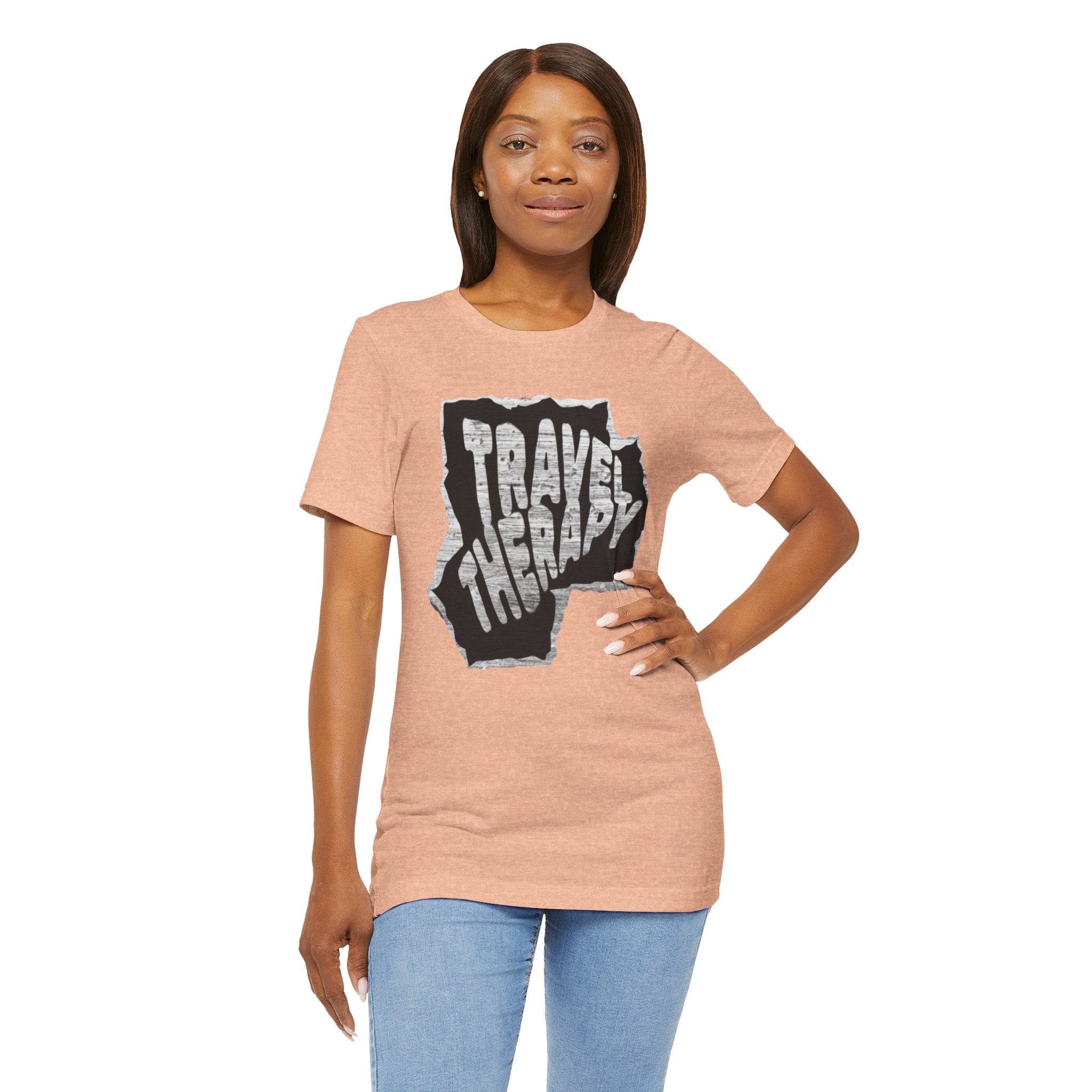 Travel Therapy Tee - Unisex Jersey Short Sleeve T-Shirt