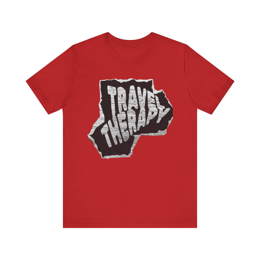 Travel Therapy Tee - Unisex Jersey Short Sleeve T-Shirt