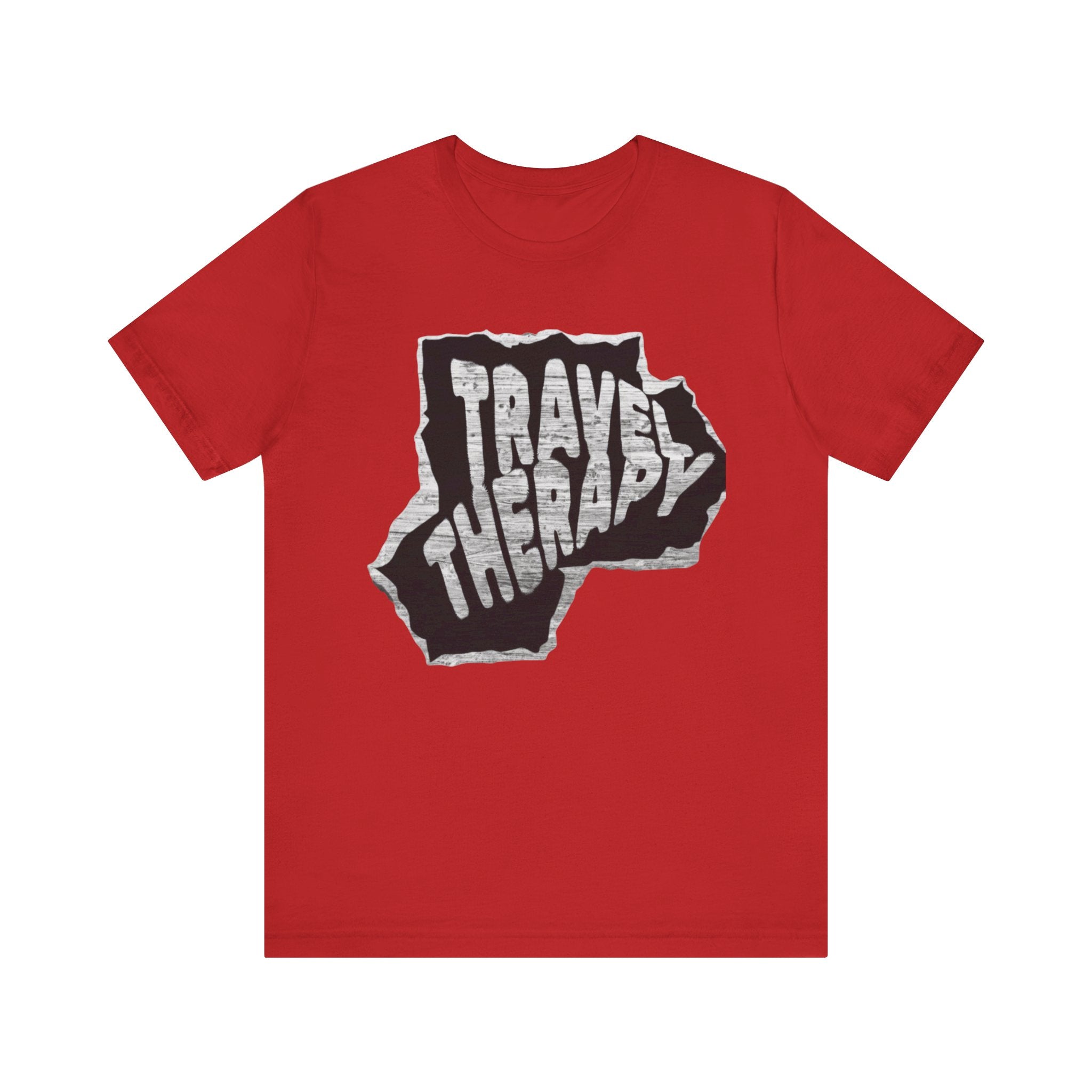 Travel Therapy Tee - Unisex Jersey Short Sleeve T-Shirt