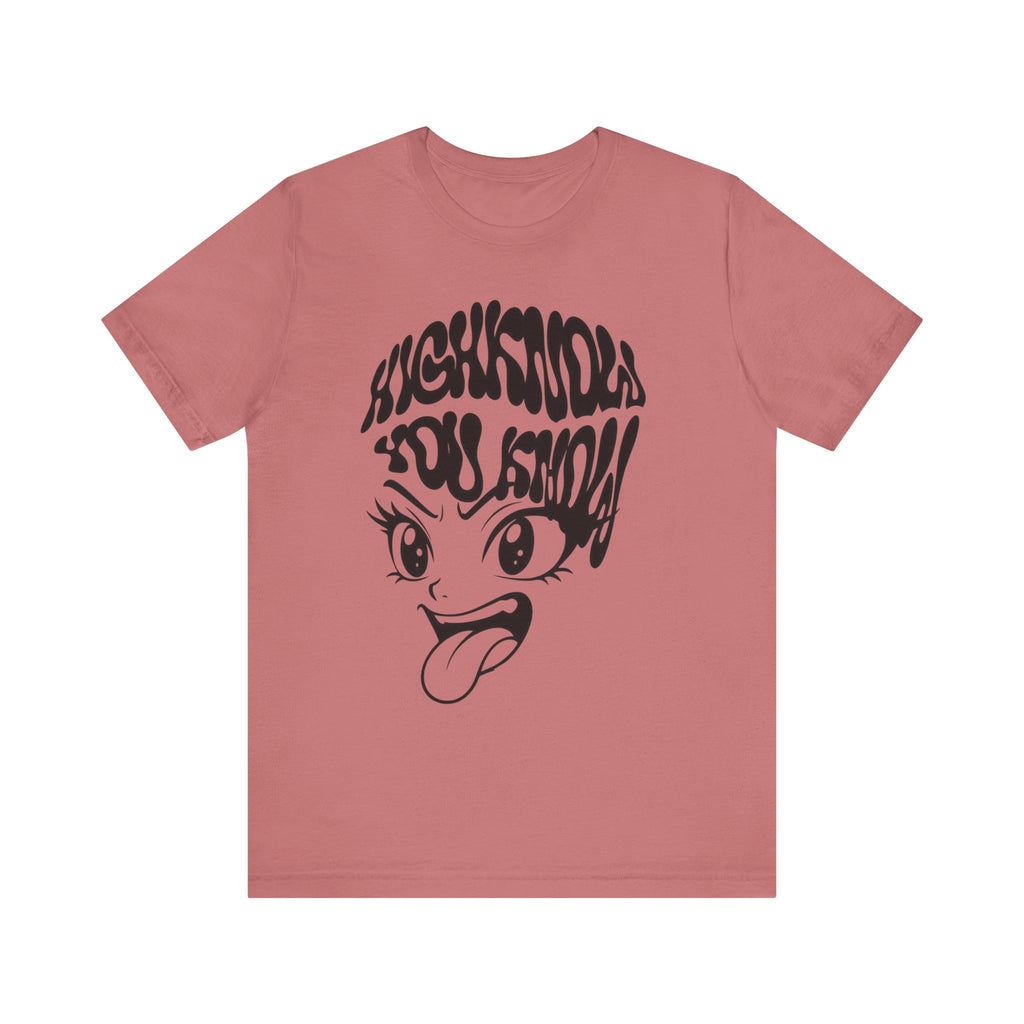 Whimsical Graphic Tee, Fun T-Shirt, Unique Unisex Shirt, Trendy Casual Wear, Statement Top, Gift for Friends