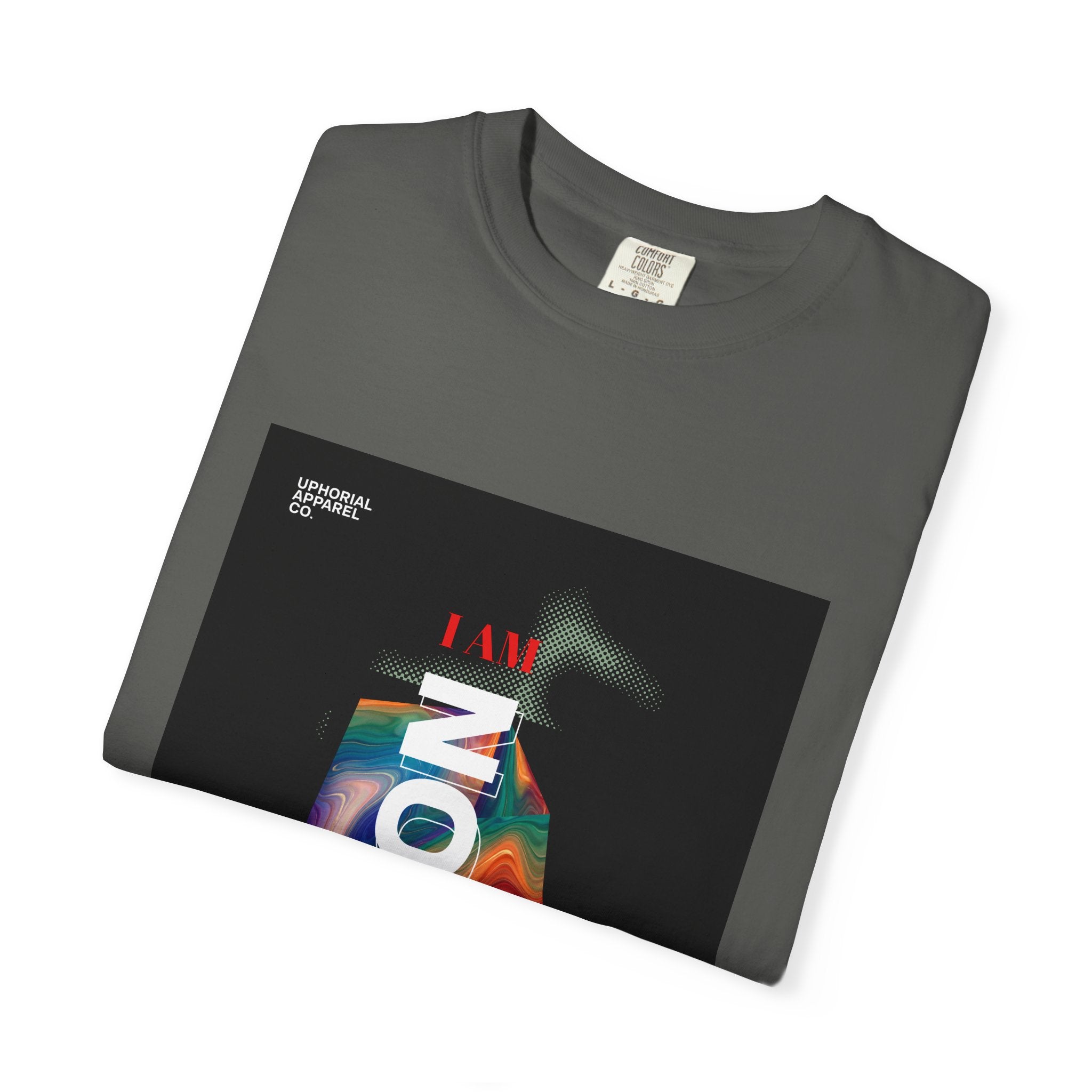 ICON 'I AM Icon' Modern Streetwear Graphic T-Shirt | Uphorial