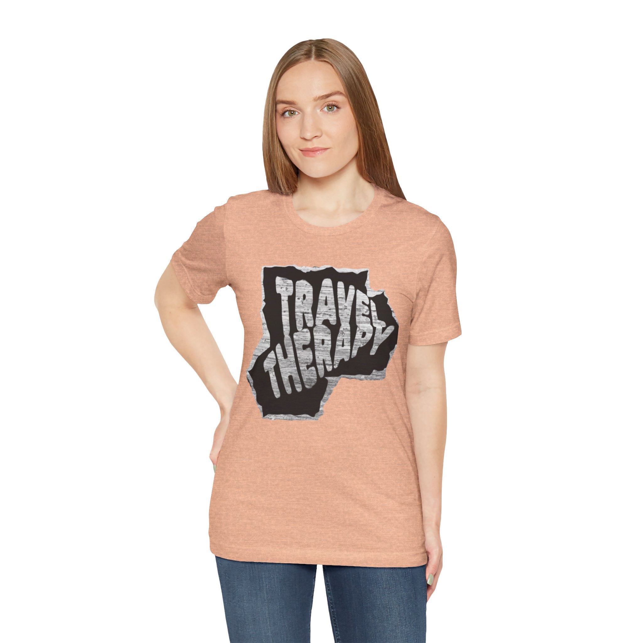 Travel Therapy Tee - Unisex Jersey Short Sleeve T-Shirt
