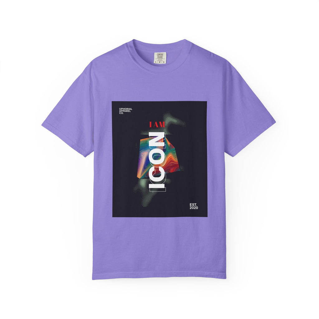 ICON 'I AM Icon' Modern Streetwear Graphic T-Shirt | Uphorial