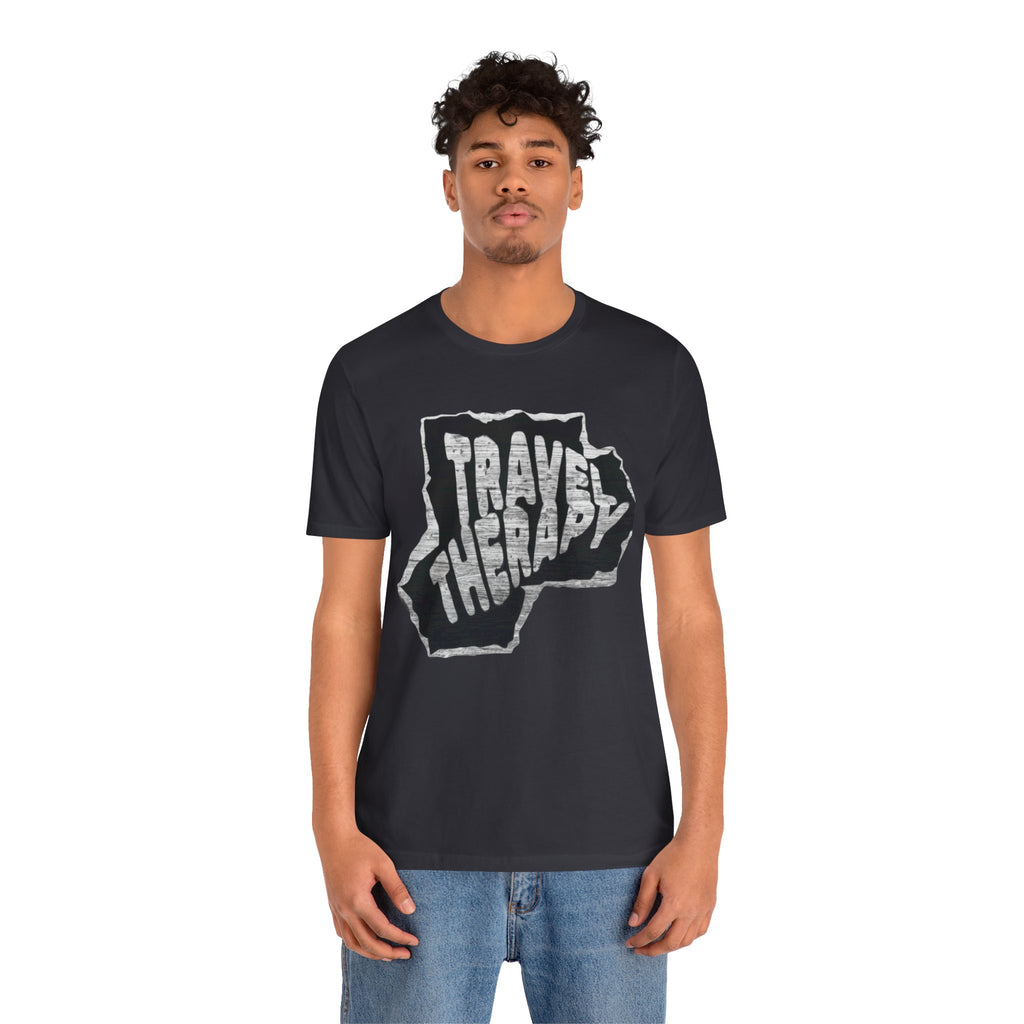 Travel Therapy Tee - Unisex Jersey Short Sleeve T-Shirt