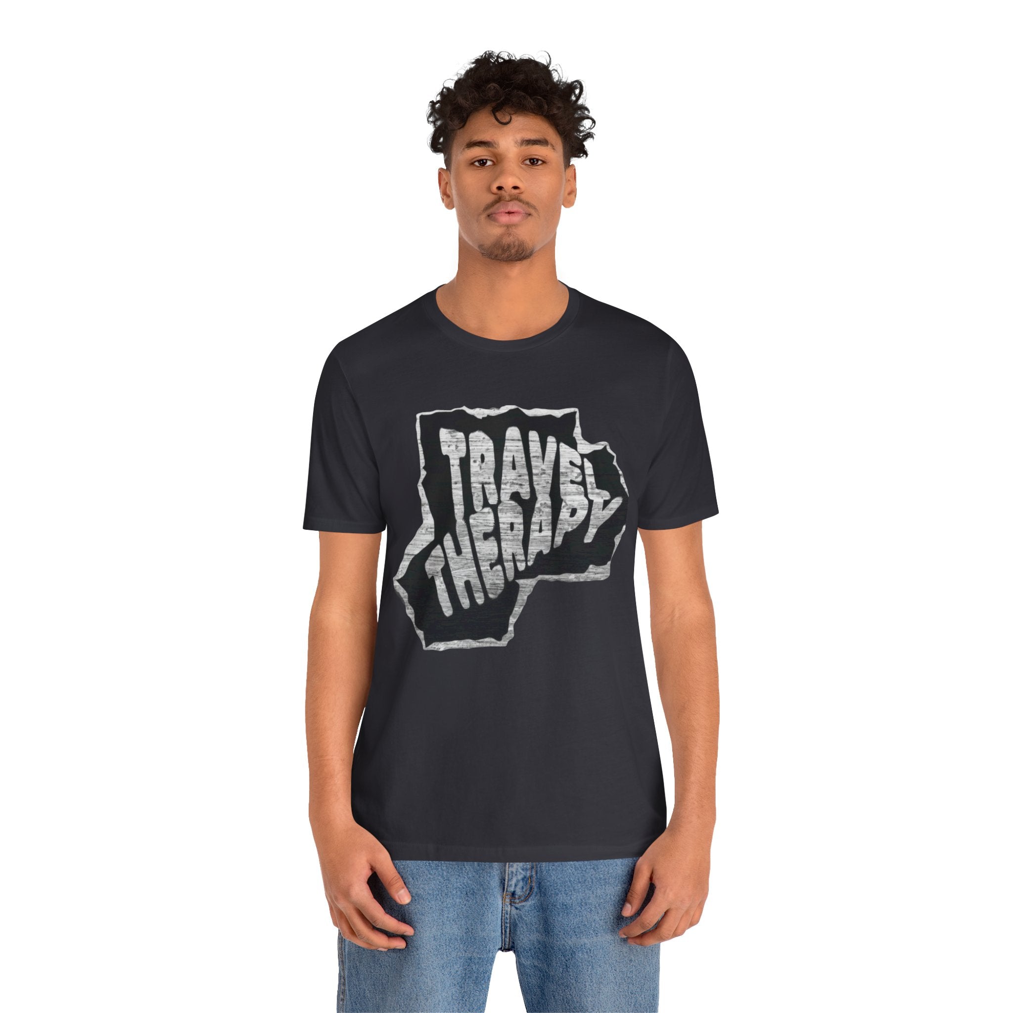 Travel Therapy Tee - Unisex Jersey Short Sleeve T-Shirt