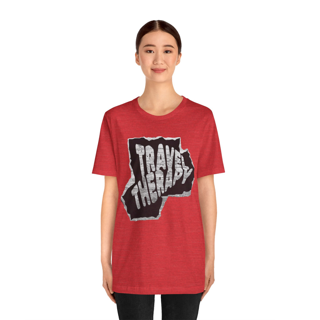 Travel Therapy Tee - Unisex Jersey Short Sleeve T-Shirt