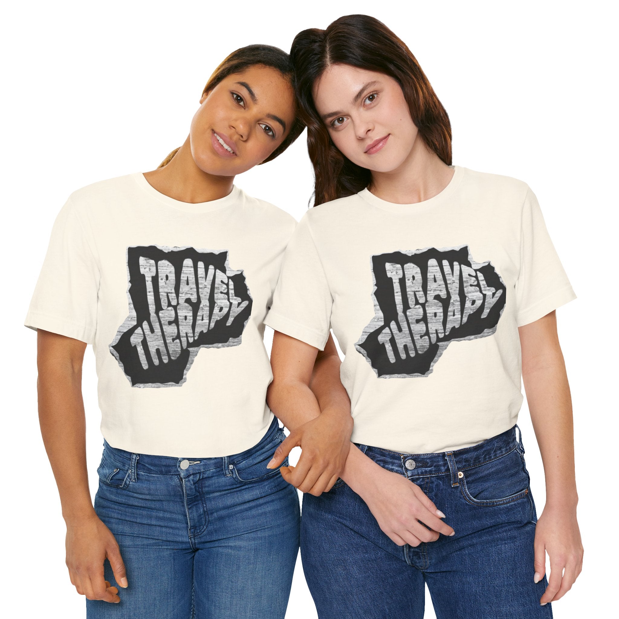 Travel Therapy Tee - Unisex Jersey Short Sleeve T-Shirt