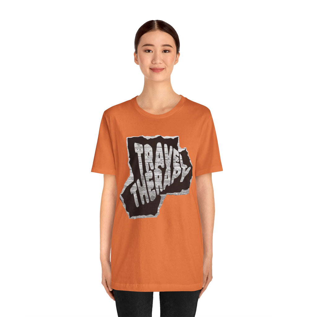 Travel Therapy Tee - Unisex Jersey Short Sleeve T-Shirt