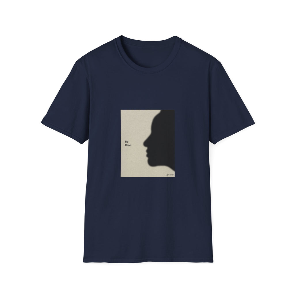 T-Shirt — 'Be Rare' Minimal Silhouette Graphic Tee