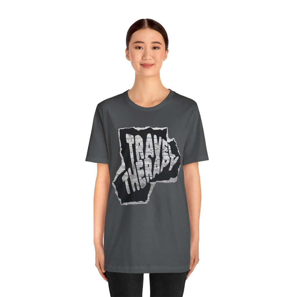 Travel Therapy Tee - Unisex Jersey Short Sleeve T-Shirt