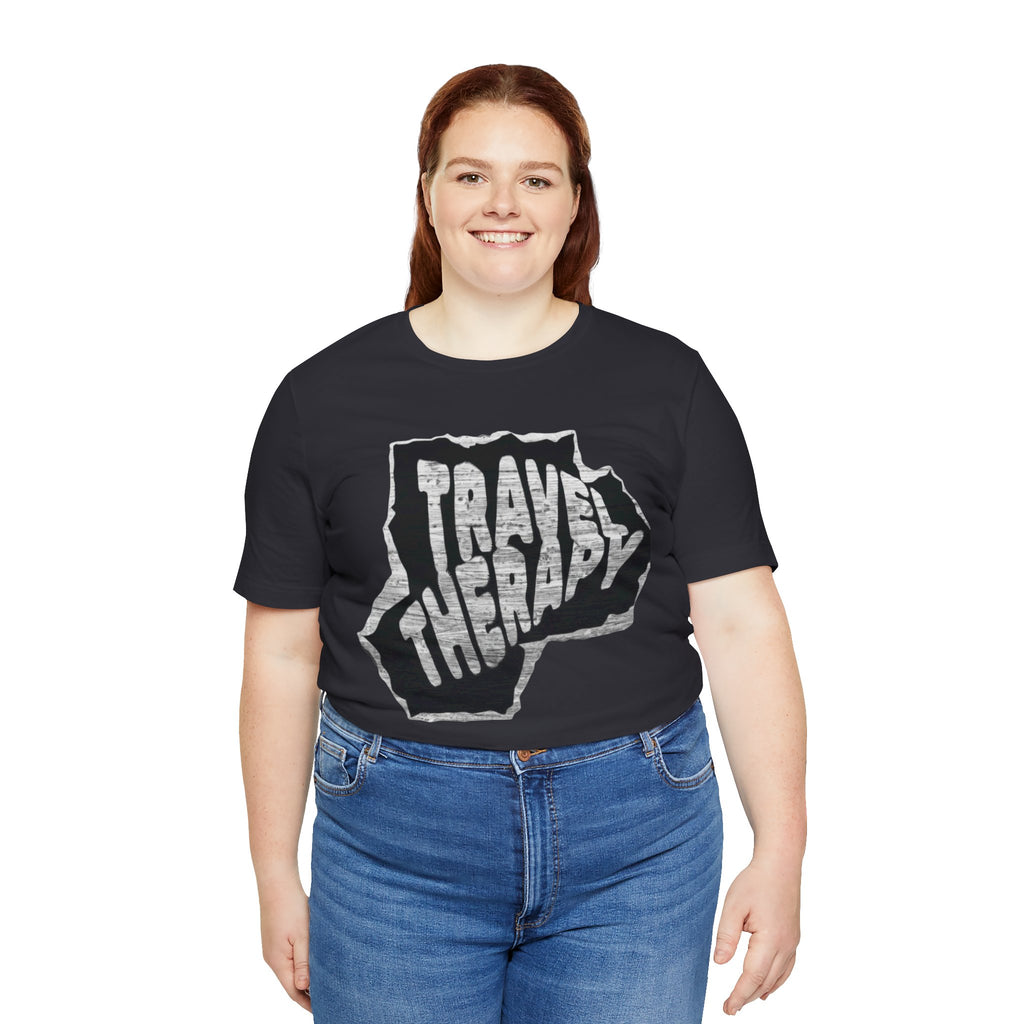 Travel Therapy Tee - Unisex Jersey Short Sleeve T-Shirt