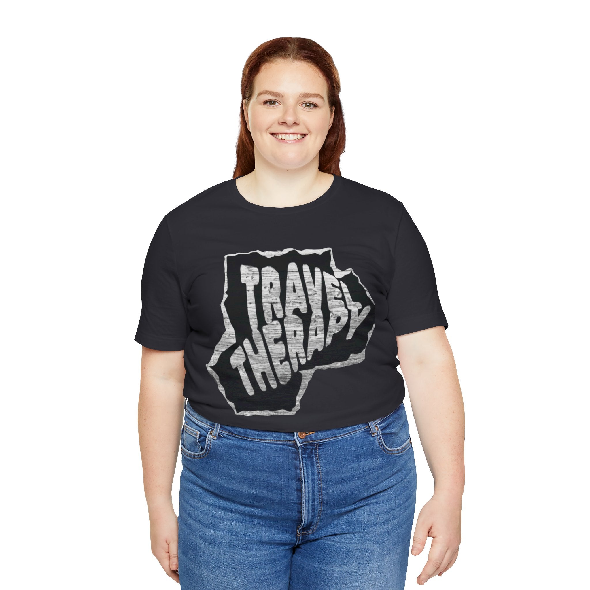 Travel Therapy Tee - Unisex Jersey Short Sleeve T-Shirt
