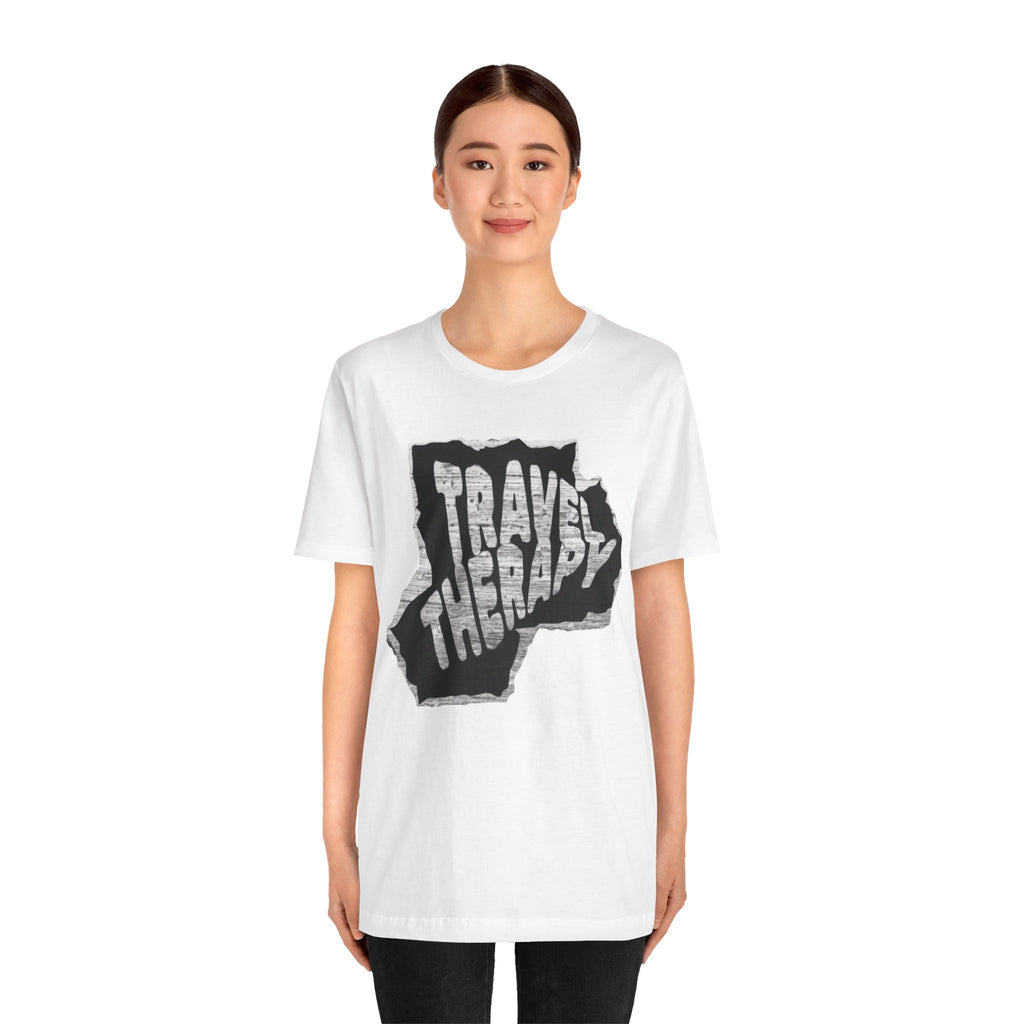 Travel Therapy Tee - Unisex Jersey Short Sleeve T-Shirt