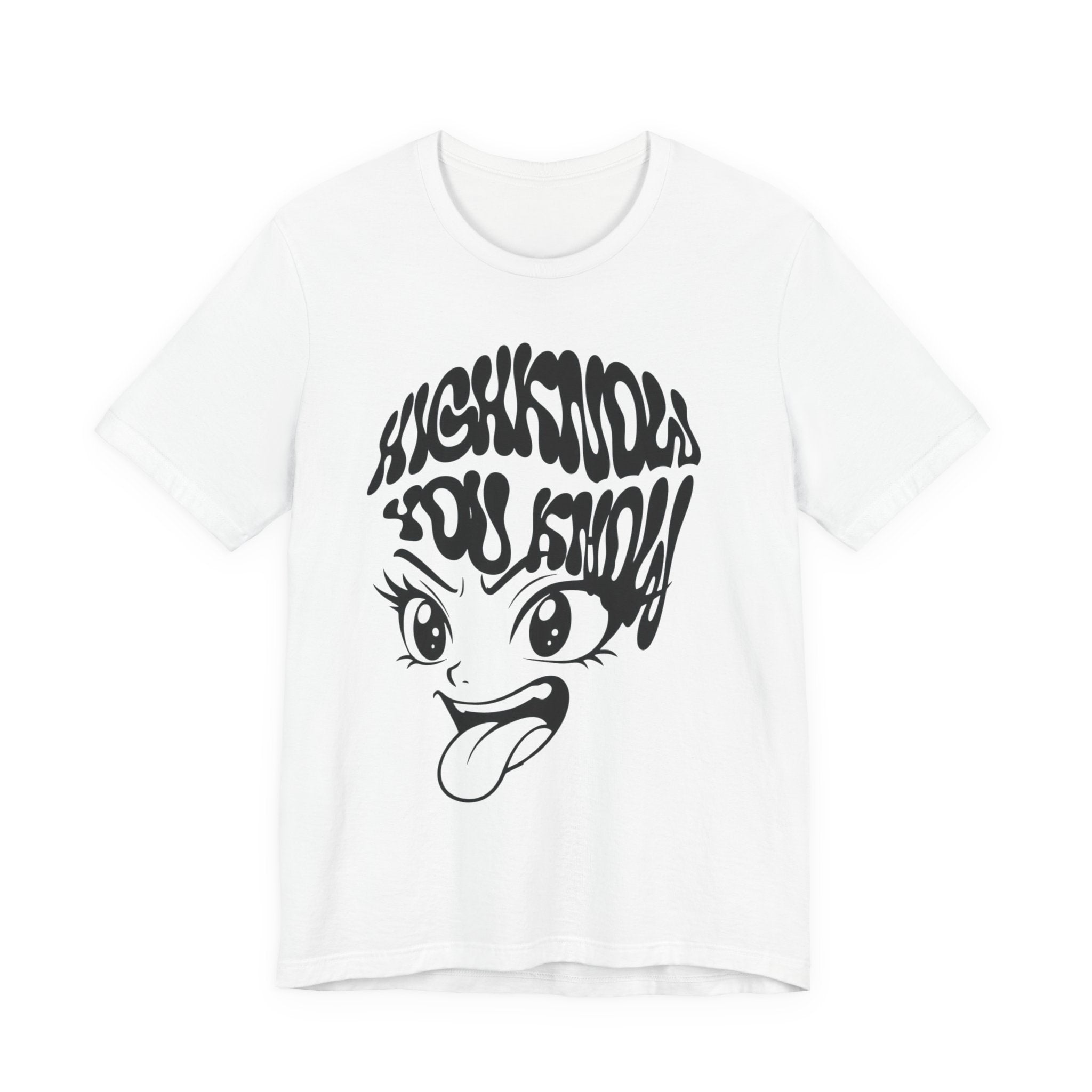 Whimsical Graphic Tee, Fun T-Shirt, Unique Unisex Shirt, Trendy Casual Wear, Statement Top, Gift for Friends