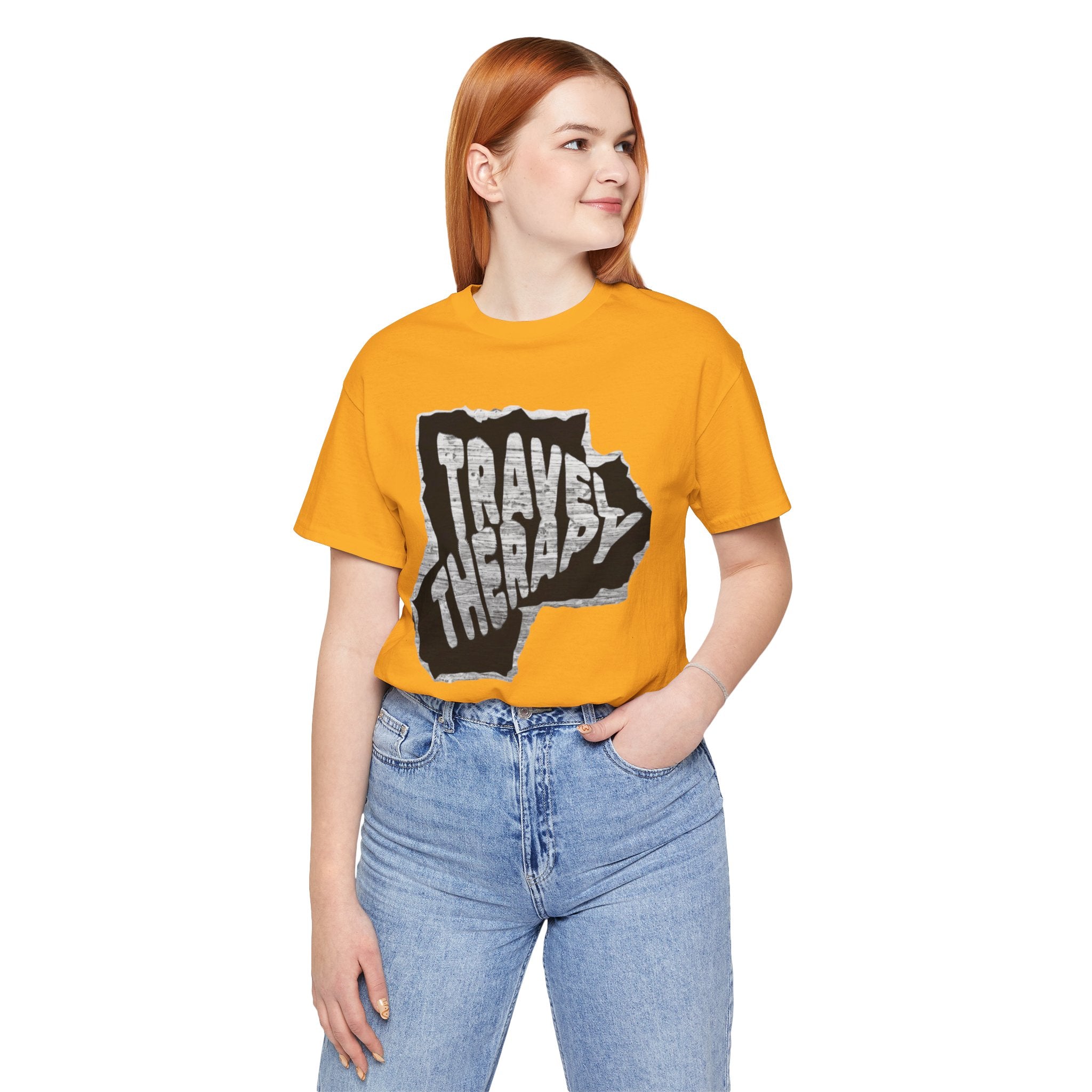 Travel Therapy Tee - Unisex Jersey Short Sleeve T-Shirt