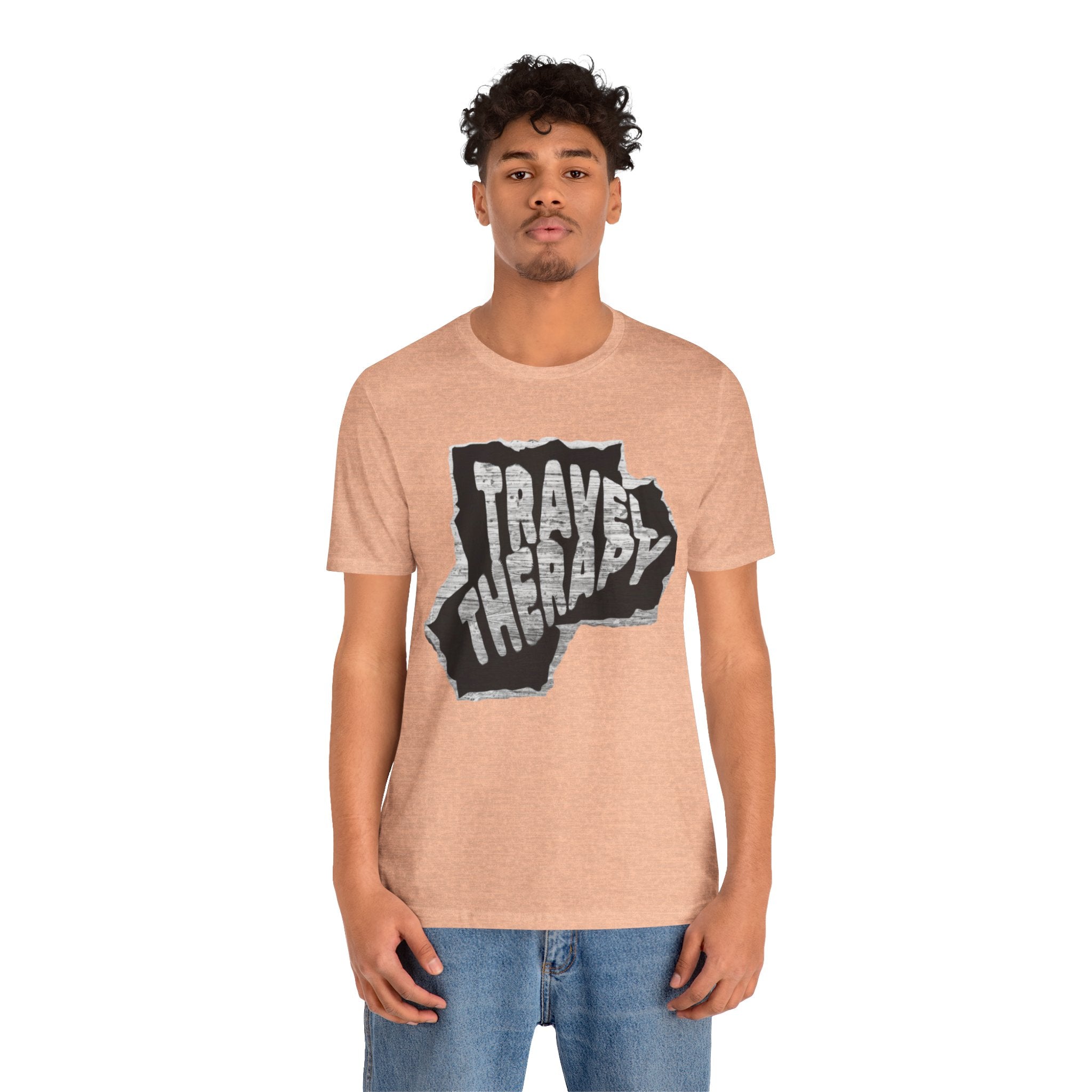 Travel Therapy Tee - Unisex Jersey Short Sleeve T-Shirt