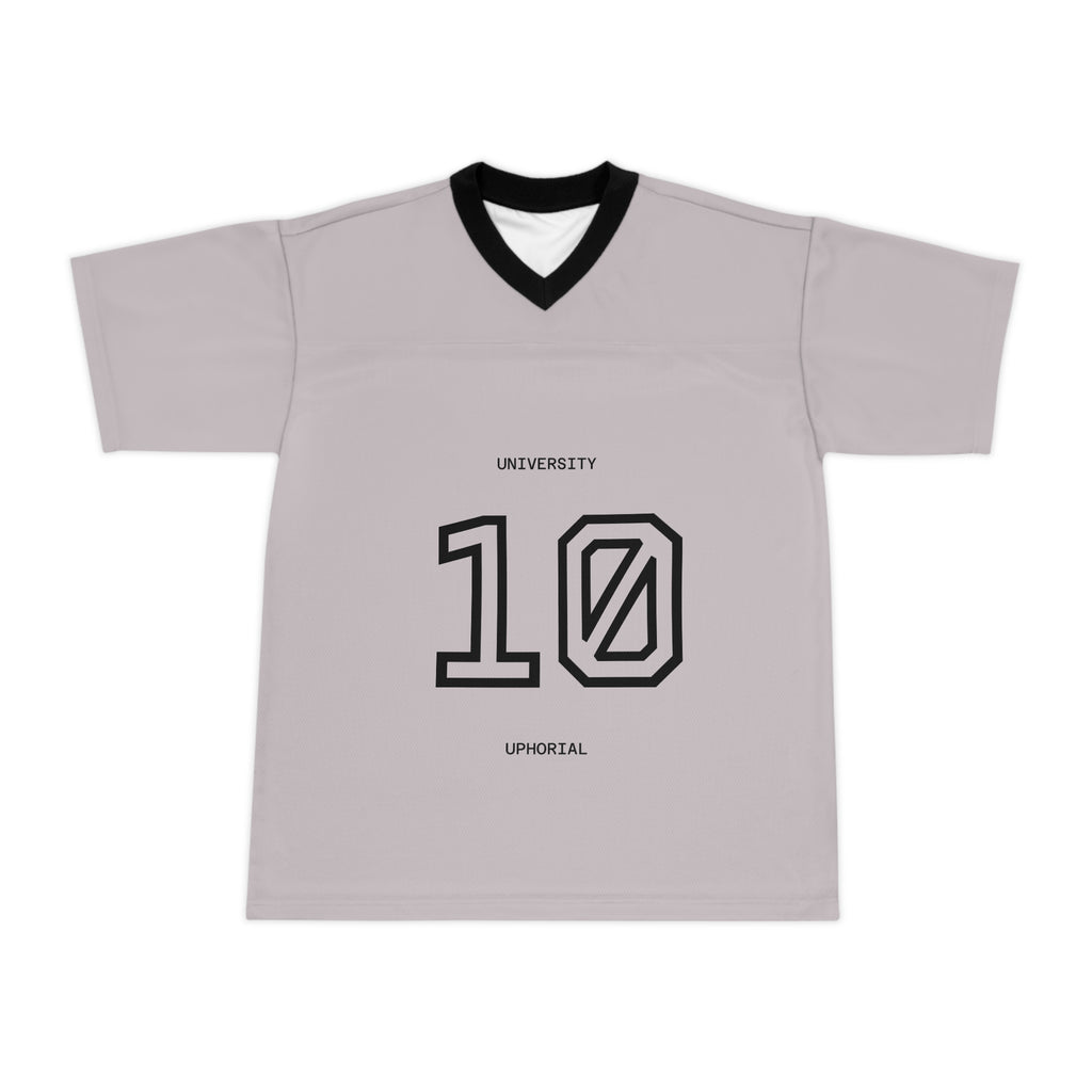 University Number 10 Football Jersey — Retro Collegiate Soccer Shirt