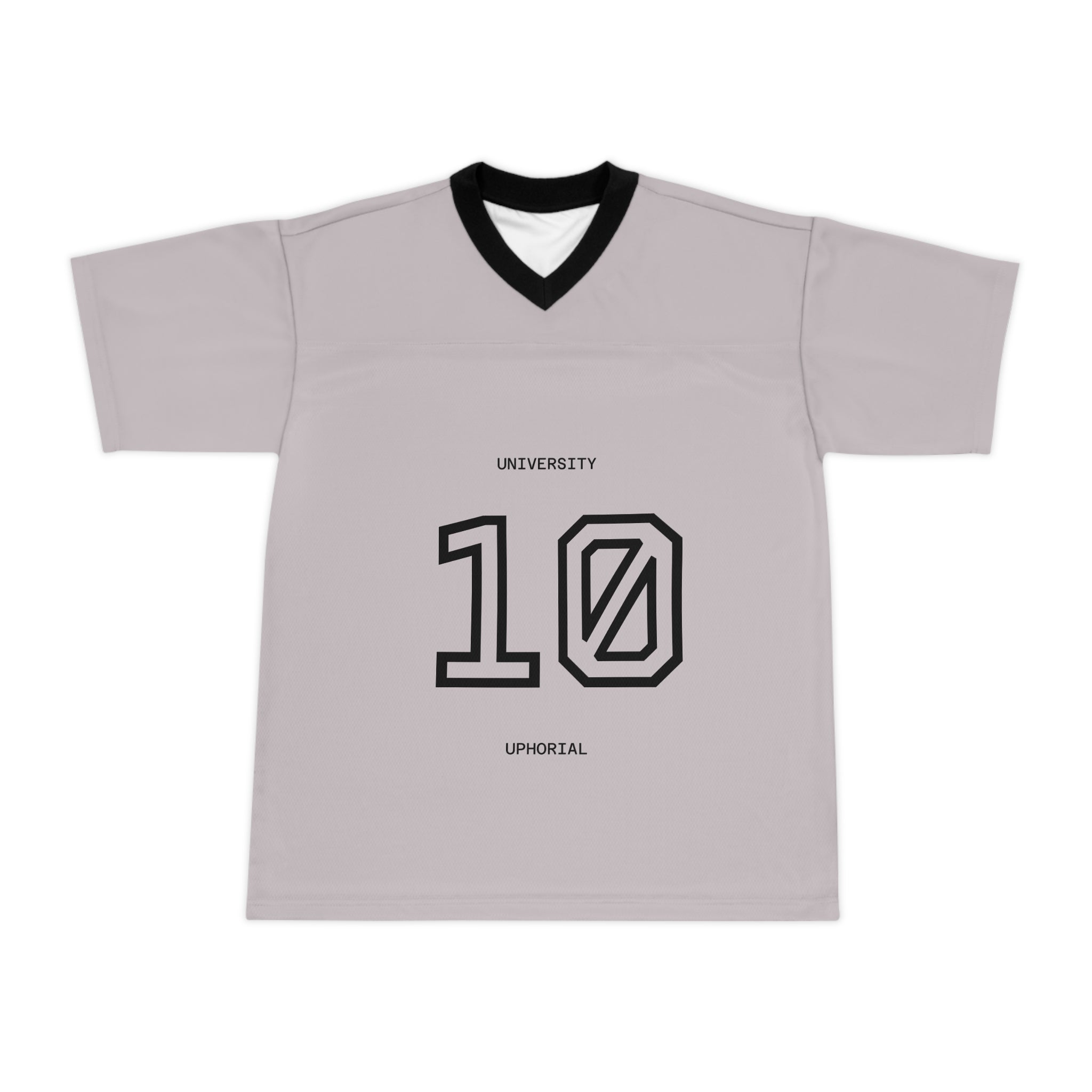 University Number 10 Football Jersey — Retro Collegiate Soccer Shirt