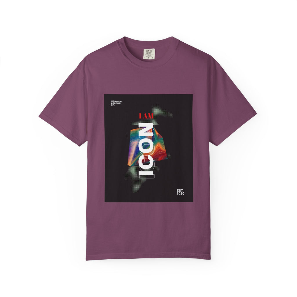 ICON 'I AM Icon' Modern Streetwear Graphic T-Shirt | Uphorial