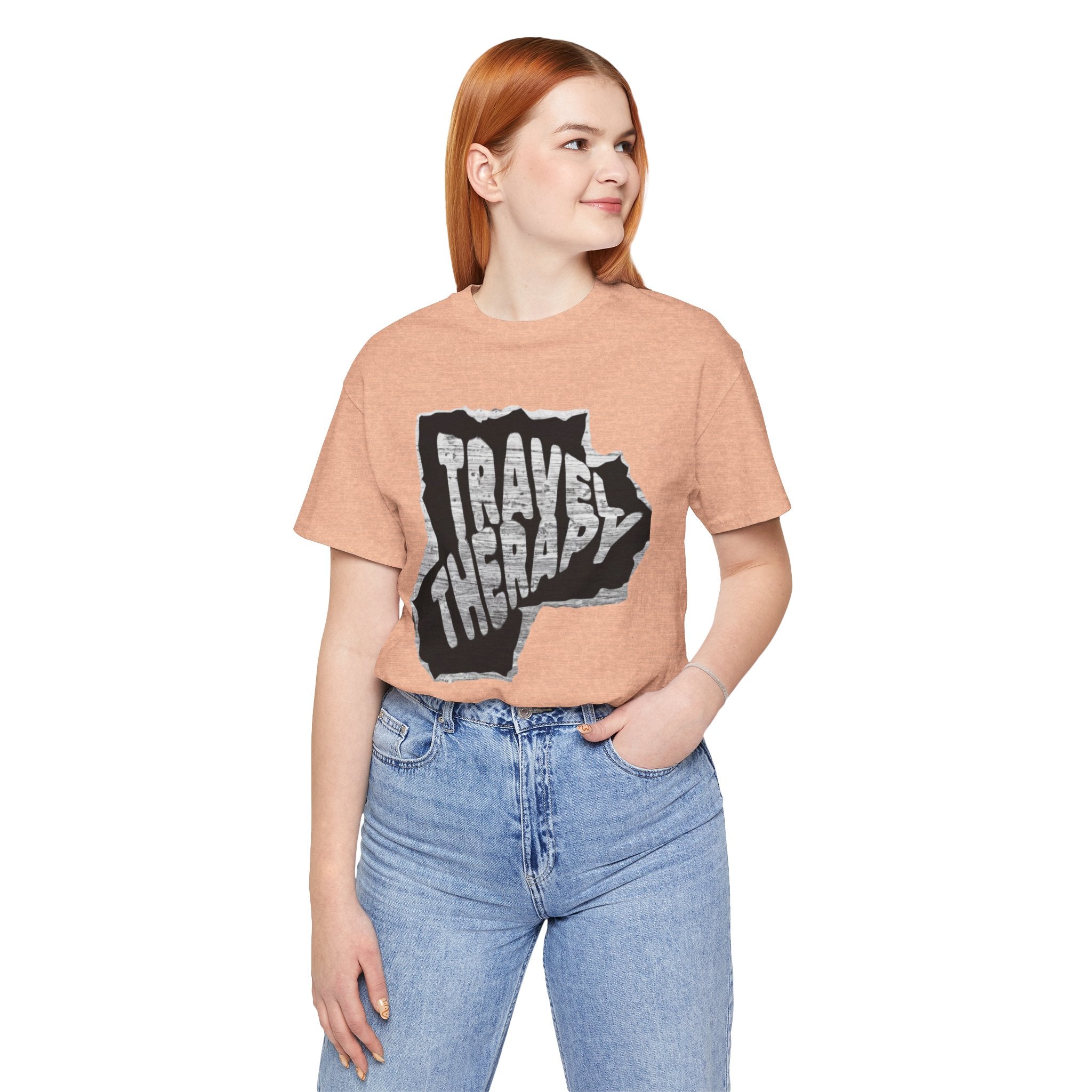 Travel Therapy Tee - Unisex Jersey Short Sleeve T-Shirt