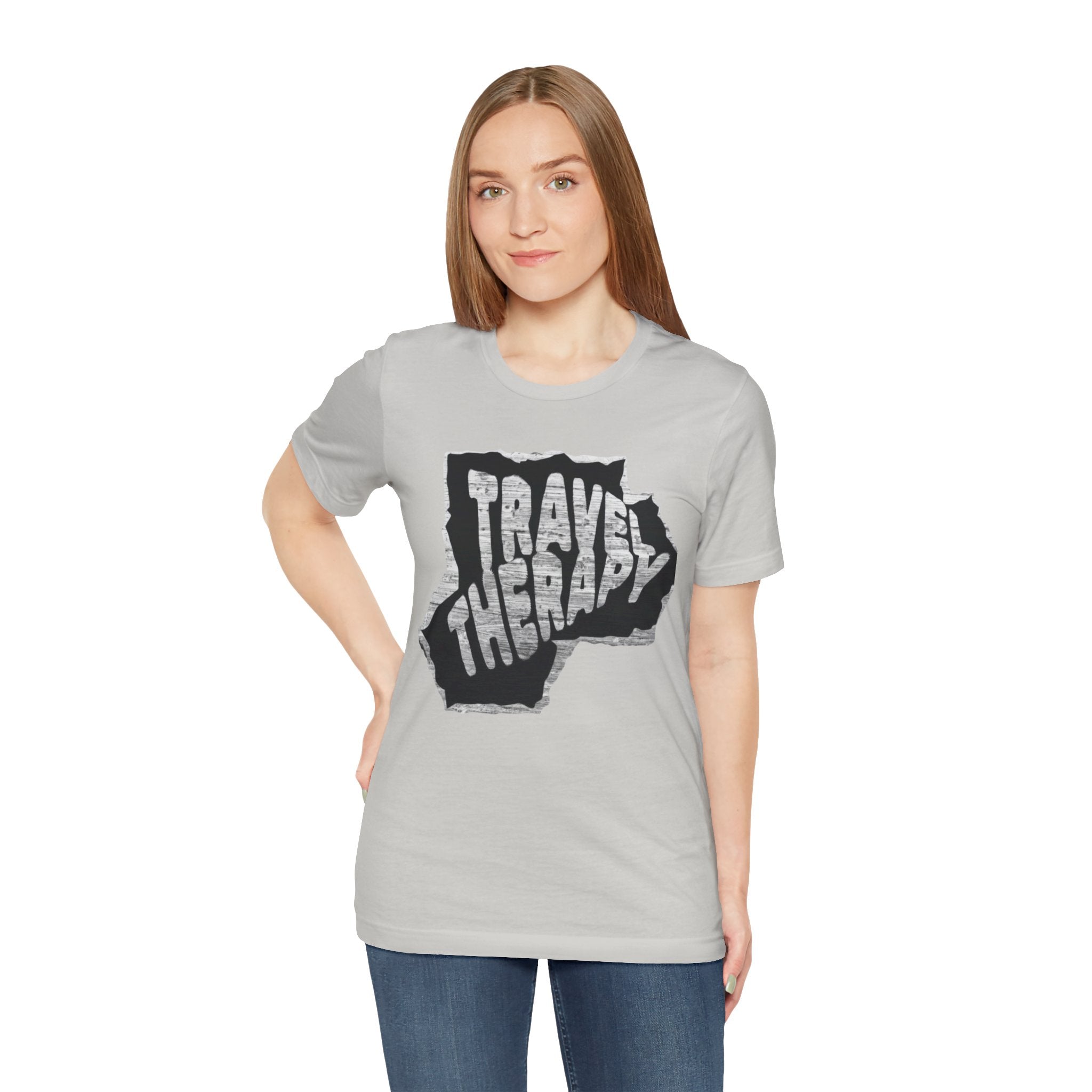 Travel Therapy Tee - Unisex Jersey Short Sleeve T-Shirt
