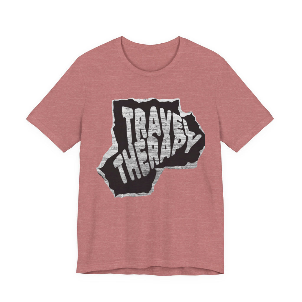Travel Therapy Tee - Unisex Jersey Short Sleeve T-Shirt