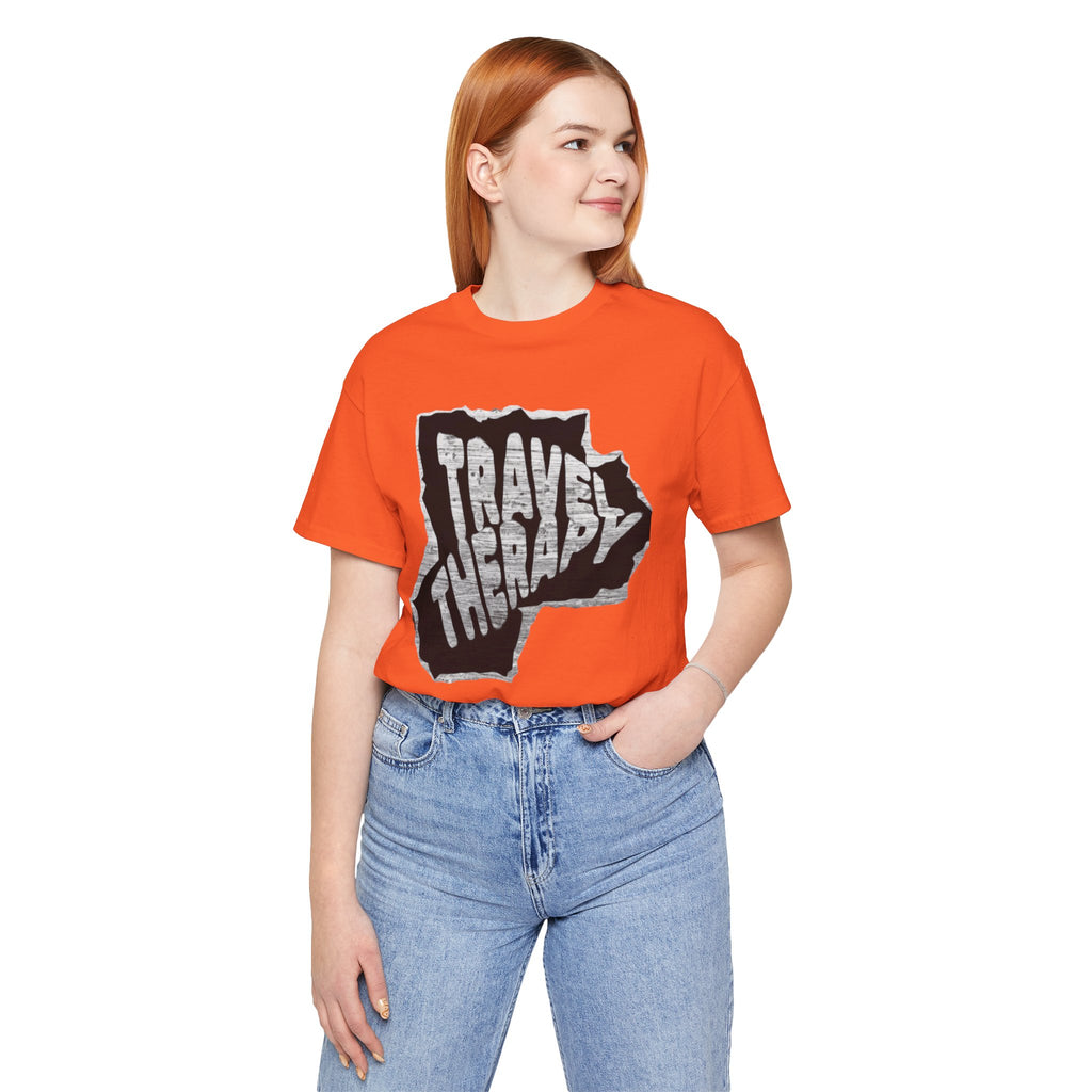 Travel Therapy Tee - Unisex Jersey Short Sleeve T-Shirt