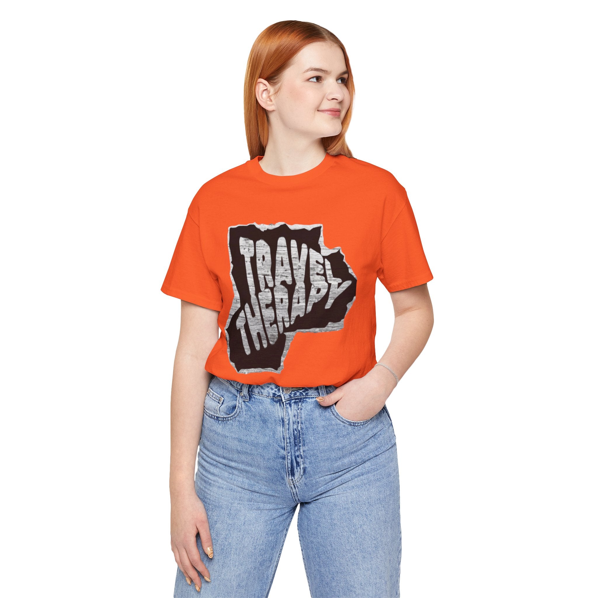 Travel Therapy Tee - Unisex Jersey Short Sleeve T-Shirt