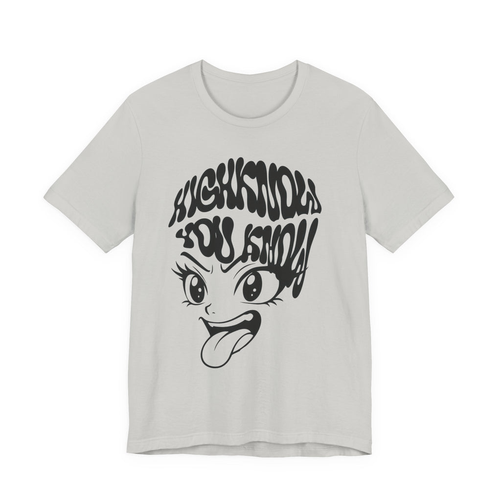 Whimsical Graphic Tee, Fun T-Shirt, Unique Unisex Shirt, Trendy Casual Wear, Statement Top, Gift for Friends