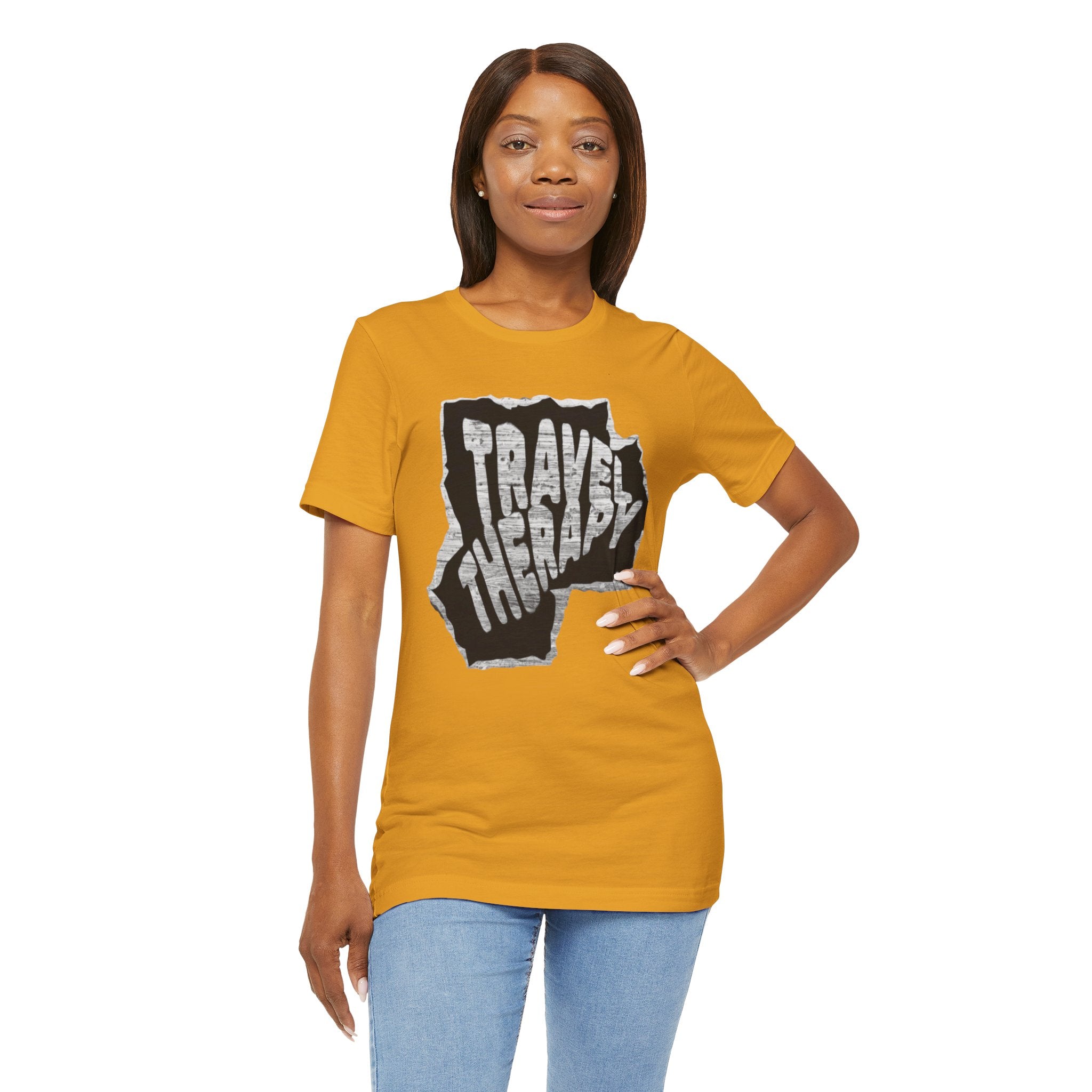 Travel Therapy Tee - Unisex Jersey Short Sleeve T-Shirt