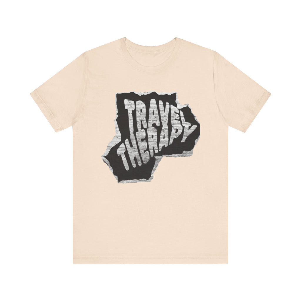 Travel Therapy Tee - Unisex Jersey Short Sleeve T-Shirt