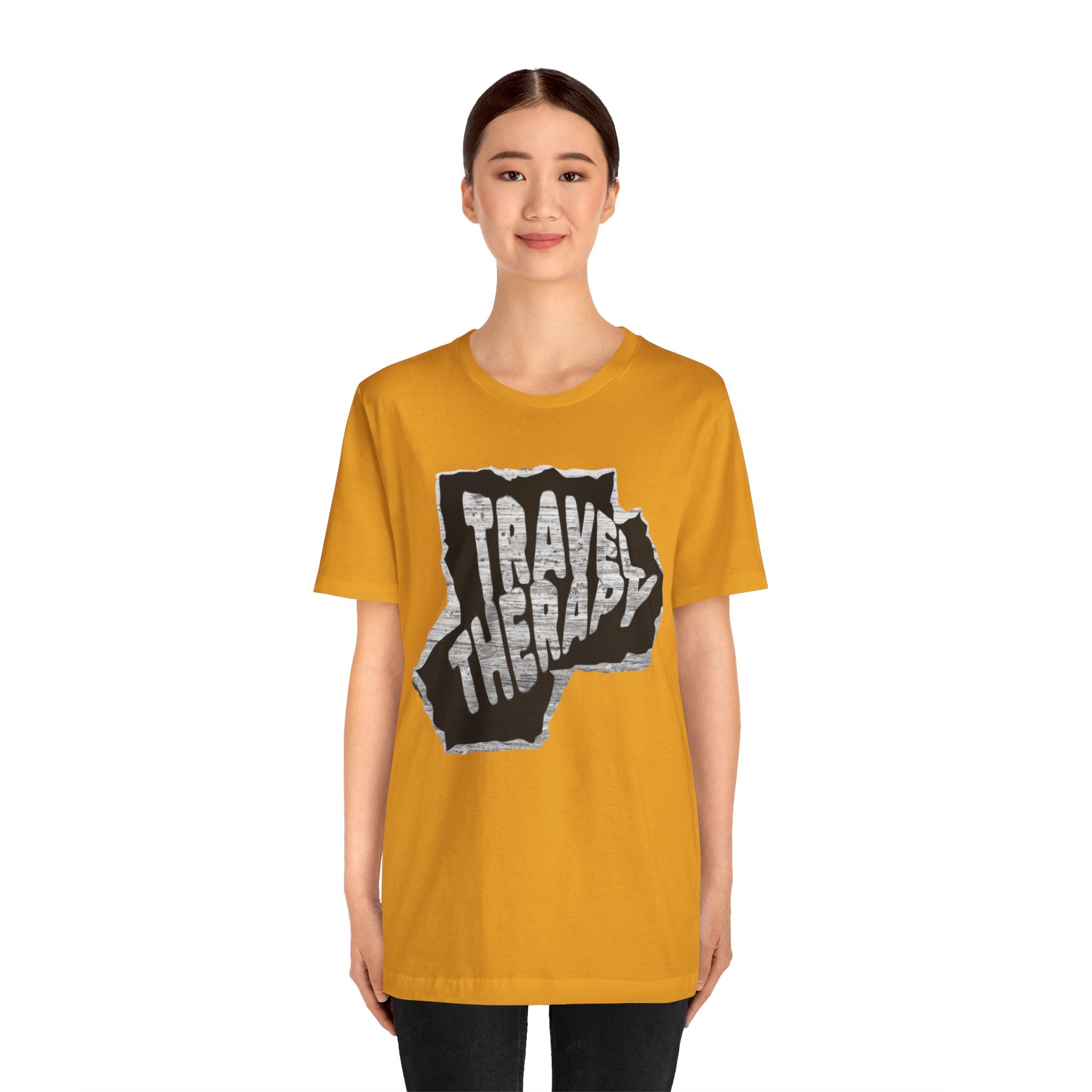 Travel Therapy Tee - Unisex Jersey Short Sleeve T-Shirt