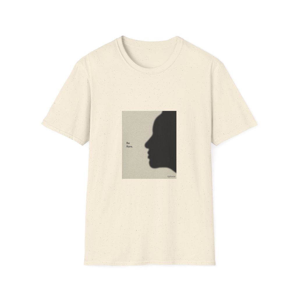 T-Shirt — 'Be Rare' Minimal Silhouette Graphic Tee