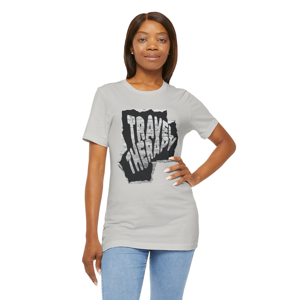 Travel Therapy Tee - Unisex Jersey Short Sleeve T-Shirt