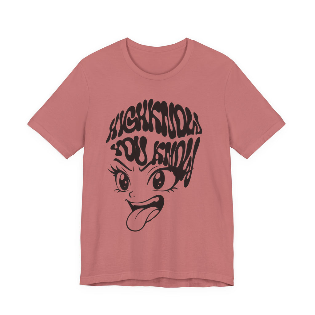 Whimsical Graphic Tee, Fun T-Shirt, Unique Unisex Shirt, Trendy Casual Wear, Statement Top, Gift for Friends