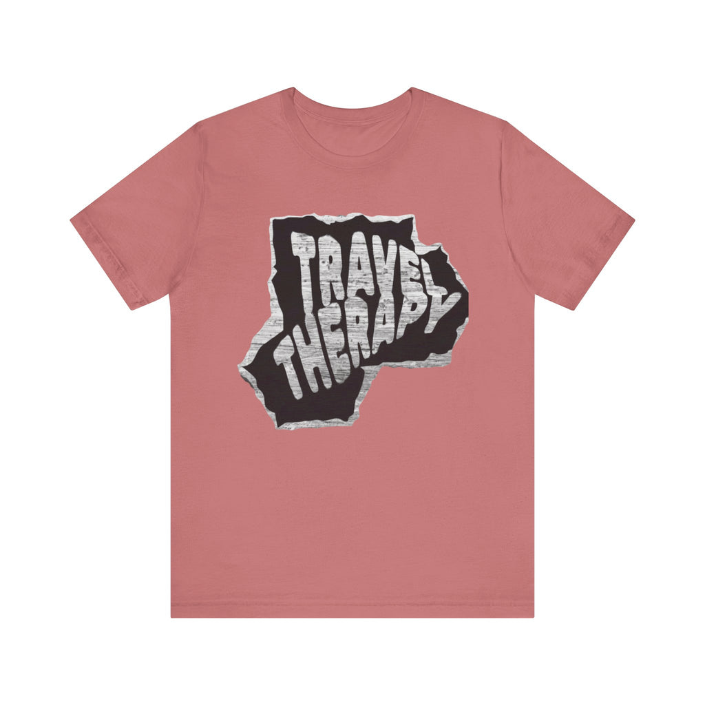 Travel Therapy Tee - Unisex Jersey Short Sleeve T-Shirt
