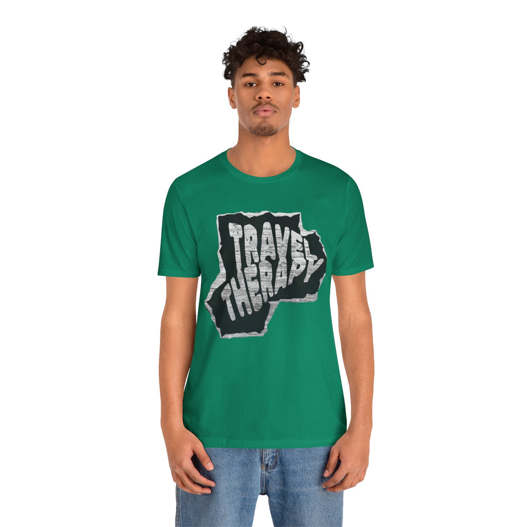 Travel Therapy Tee - Unisex Jersey Short Sleeve T-Shirt