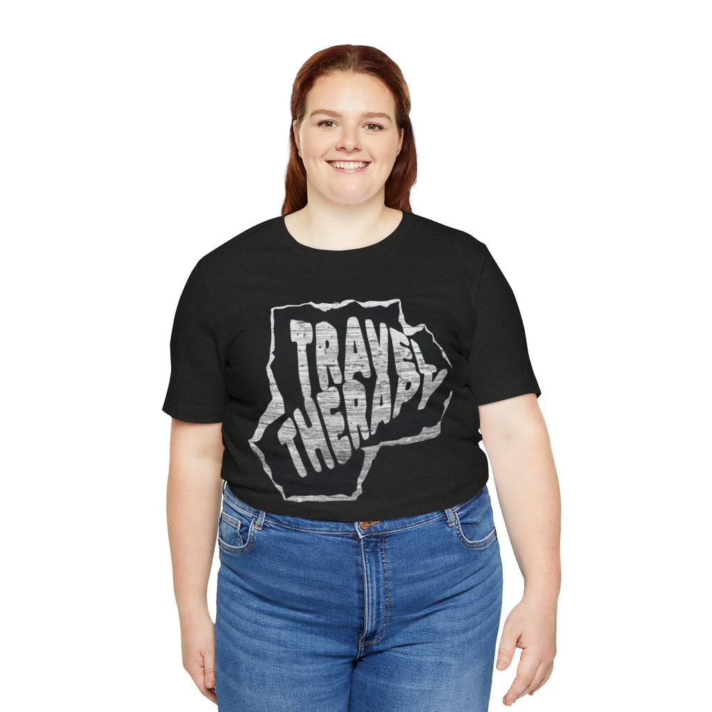Travel Therapy Tee - Unisex Jersey Short Sleeve T-Shirt