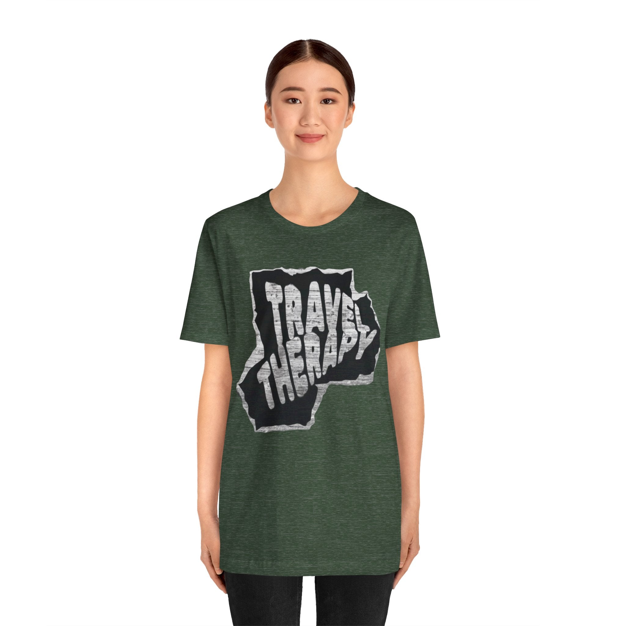 Travel Therapy Tee - Unisex Jersey Short Sleeve T-Shirt