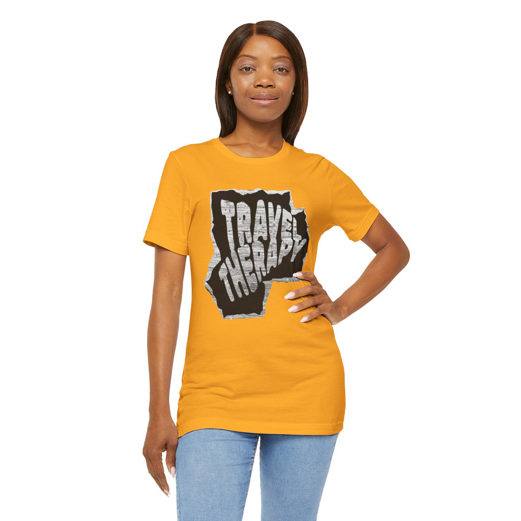 Travel Therapy Tee - Unisex Jersey Short Sleeve T-Shirt