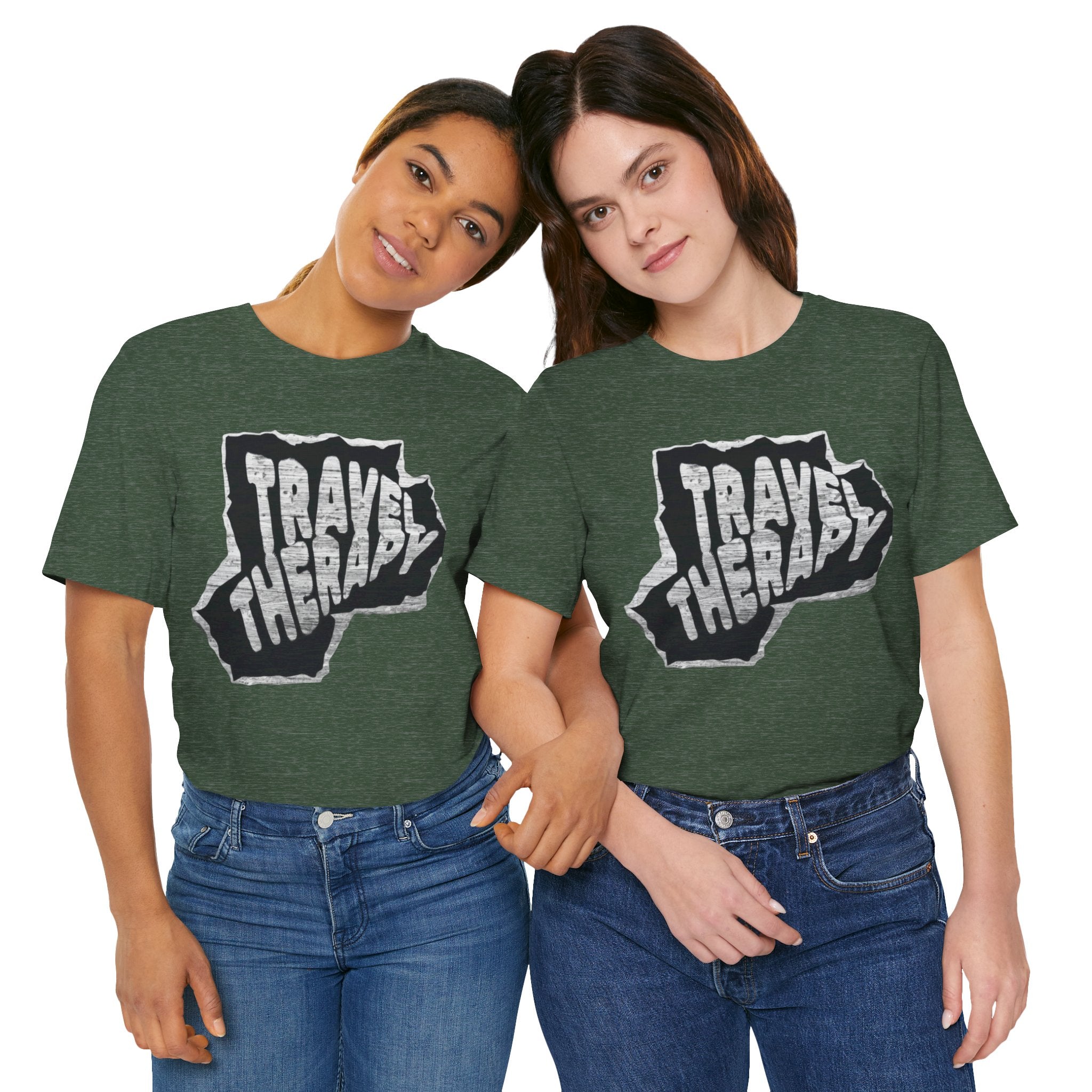 Travel Therapy Tee - Unisex Jersey Short Sleeve T-Shirt