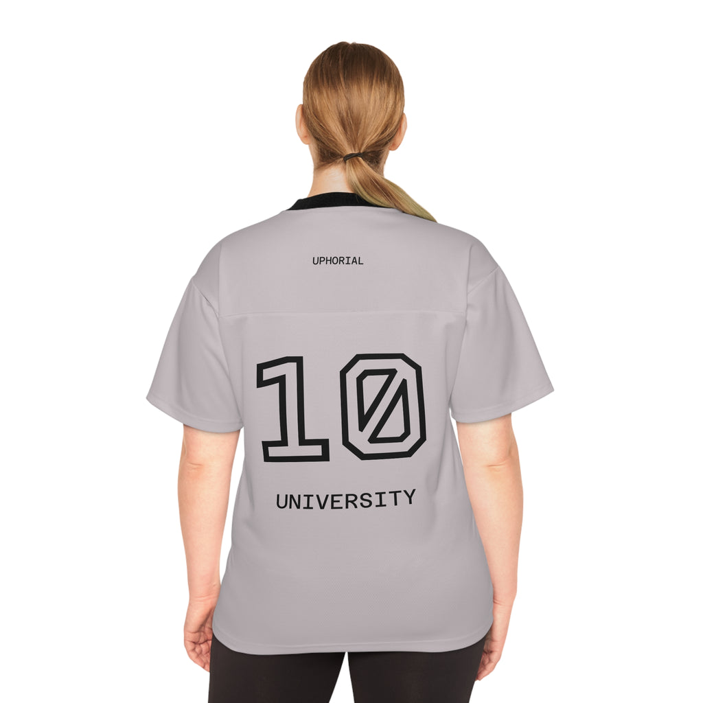 University Number 10 Football Jersey — Retro Collegiate Soccer Shirt