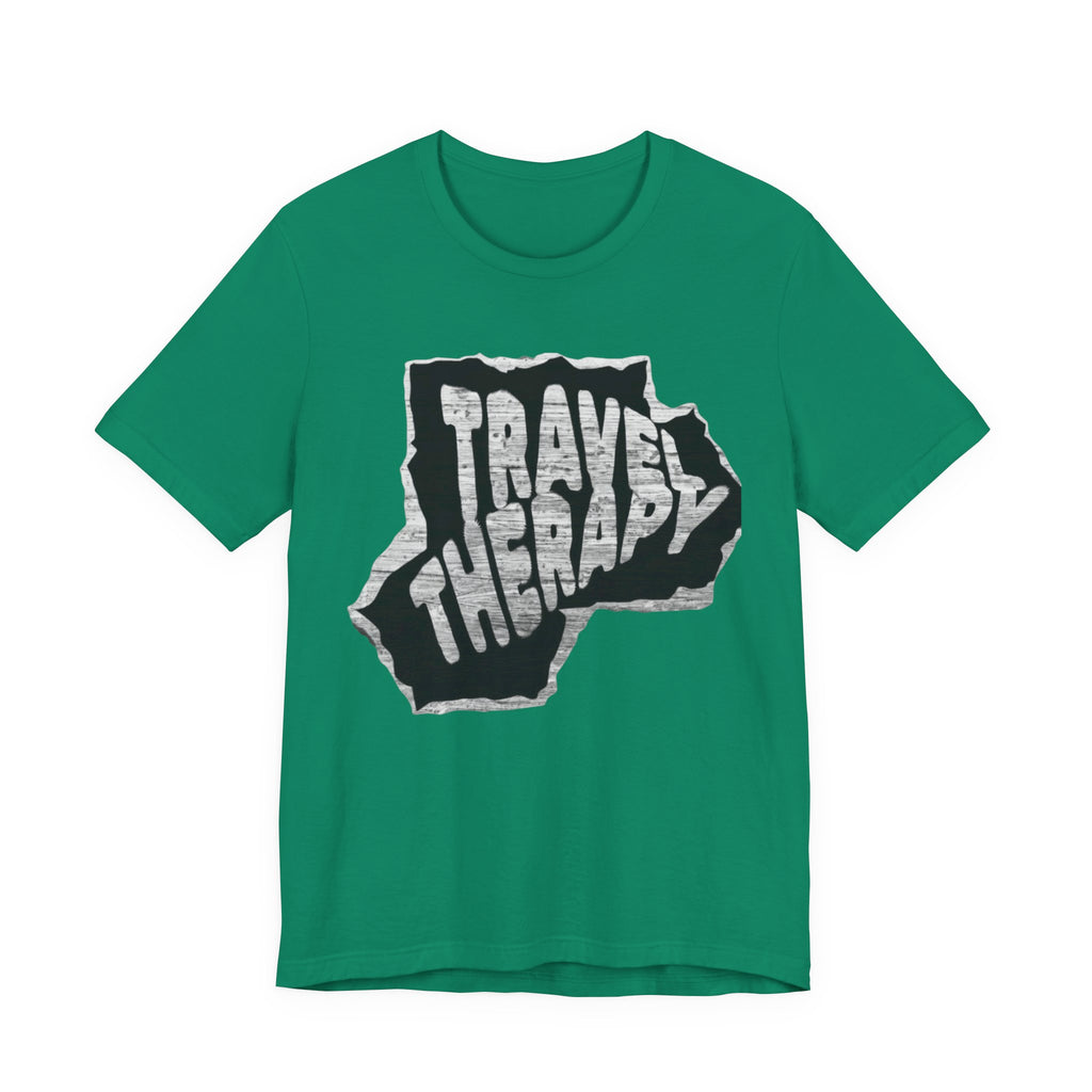 Travel Therapy Tee - Unisex Jersey Short Sleeve T-Shirt