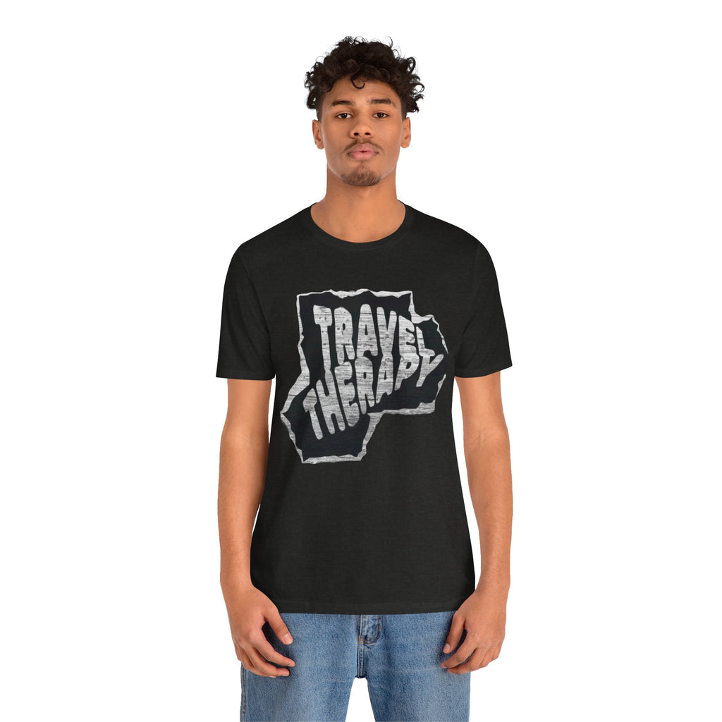Travel Therapy Tee - Unisex Jersey Short Sleeve T-Shirt